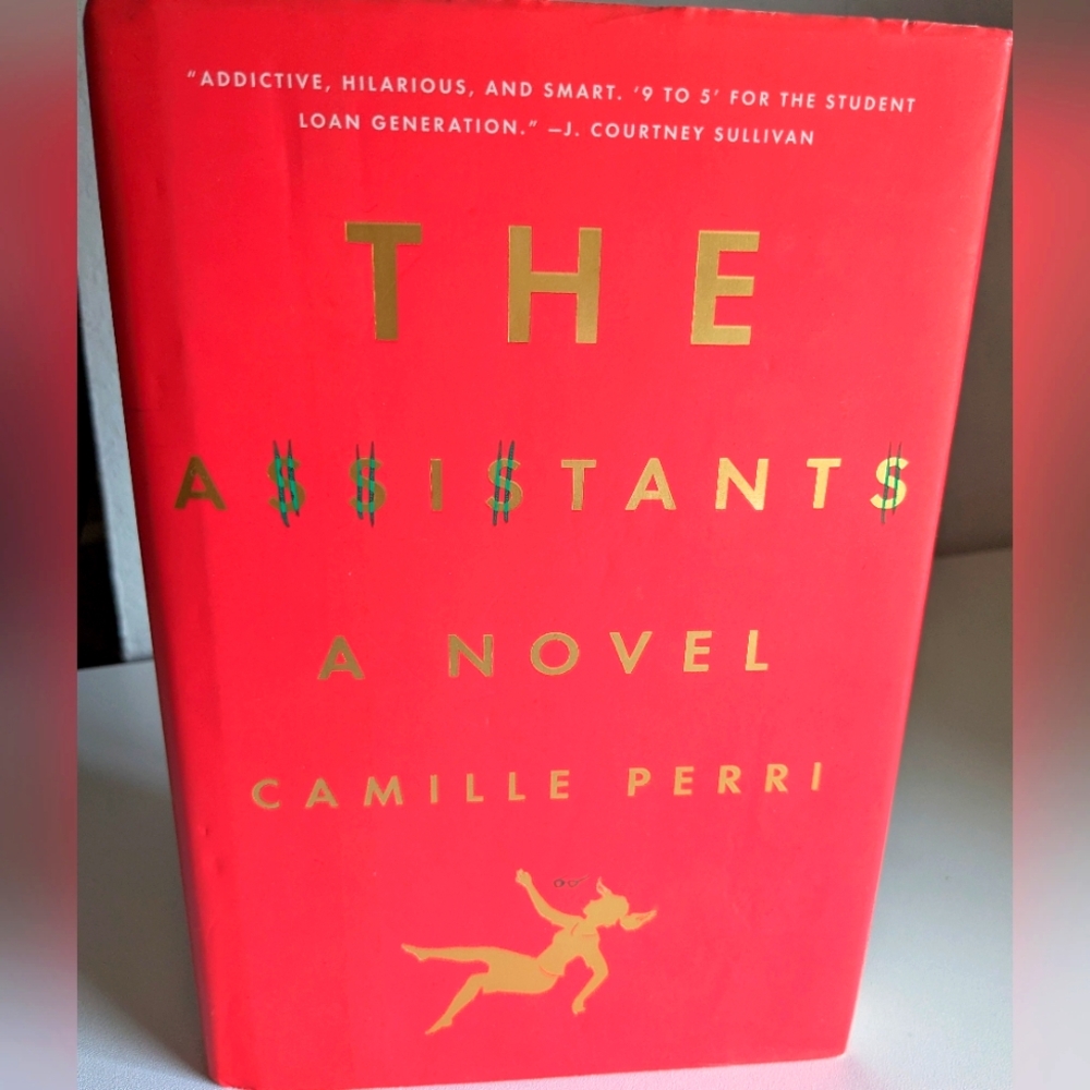 Red Novel Book - The Assistants by Camille Perri Hardcover Good Condition